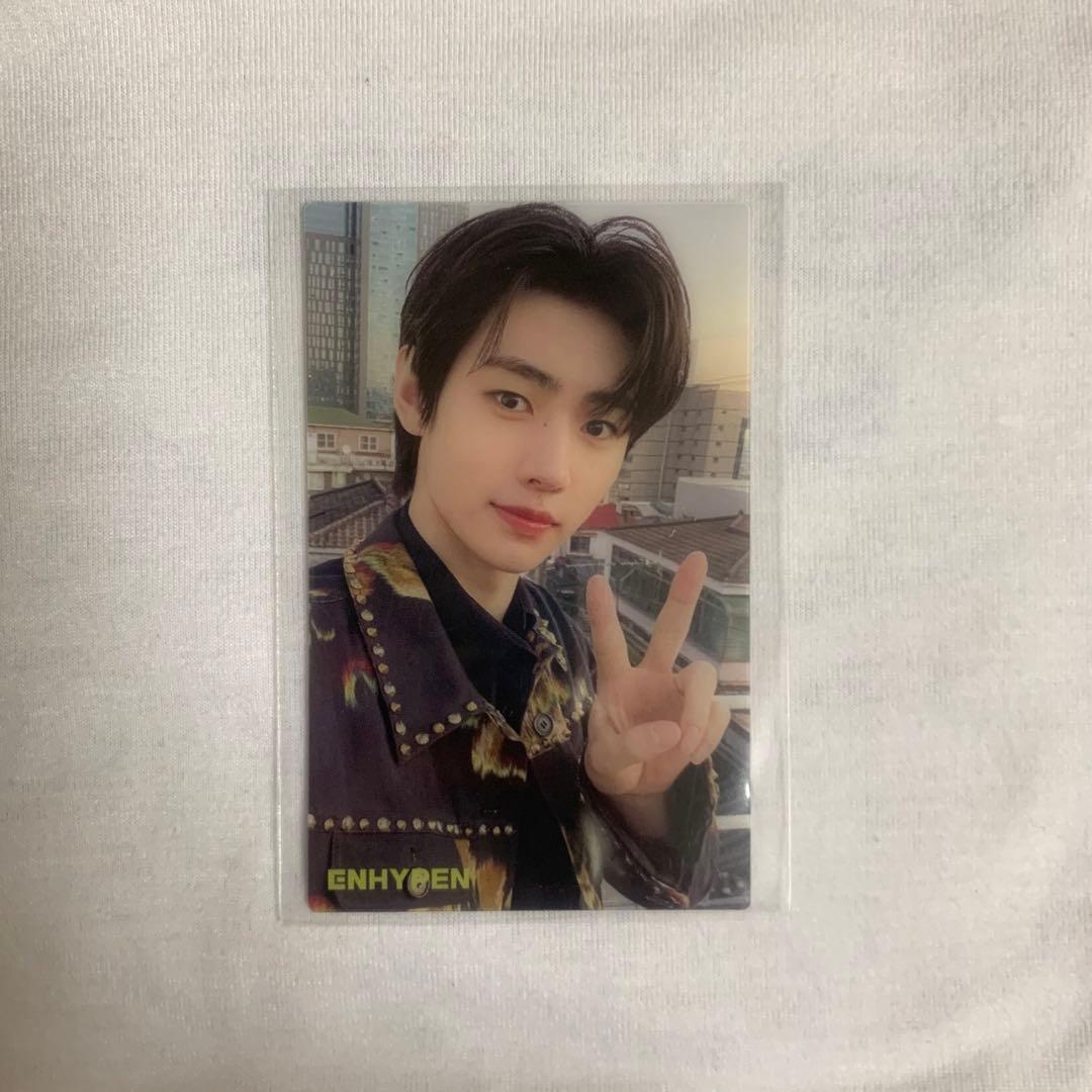 ENHYPEN ソンフン 閃光 ユニバ ラキドロ クリアトレカ