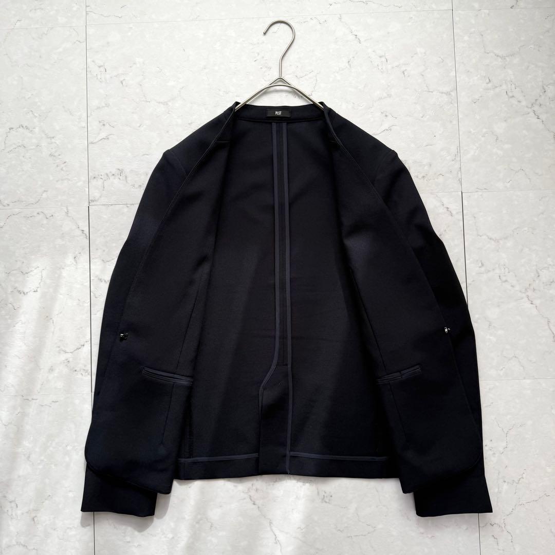 PLST 2024年モデル プレミアムオックスカラーレスジャケット セットアップ
