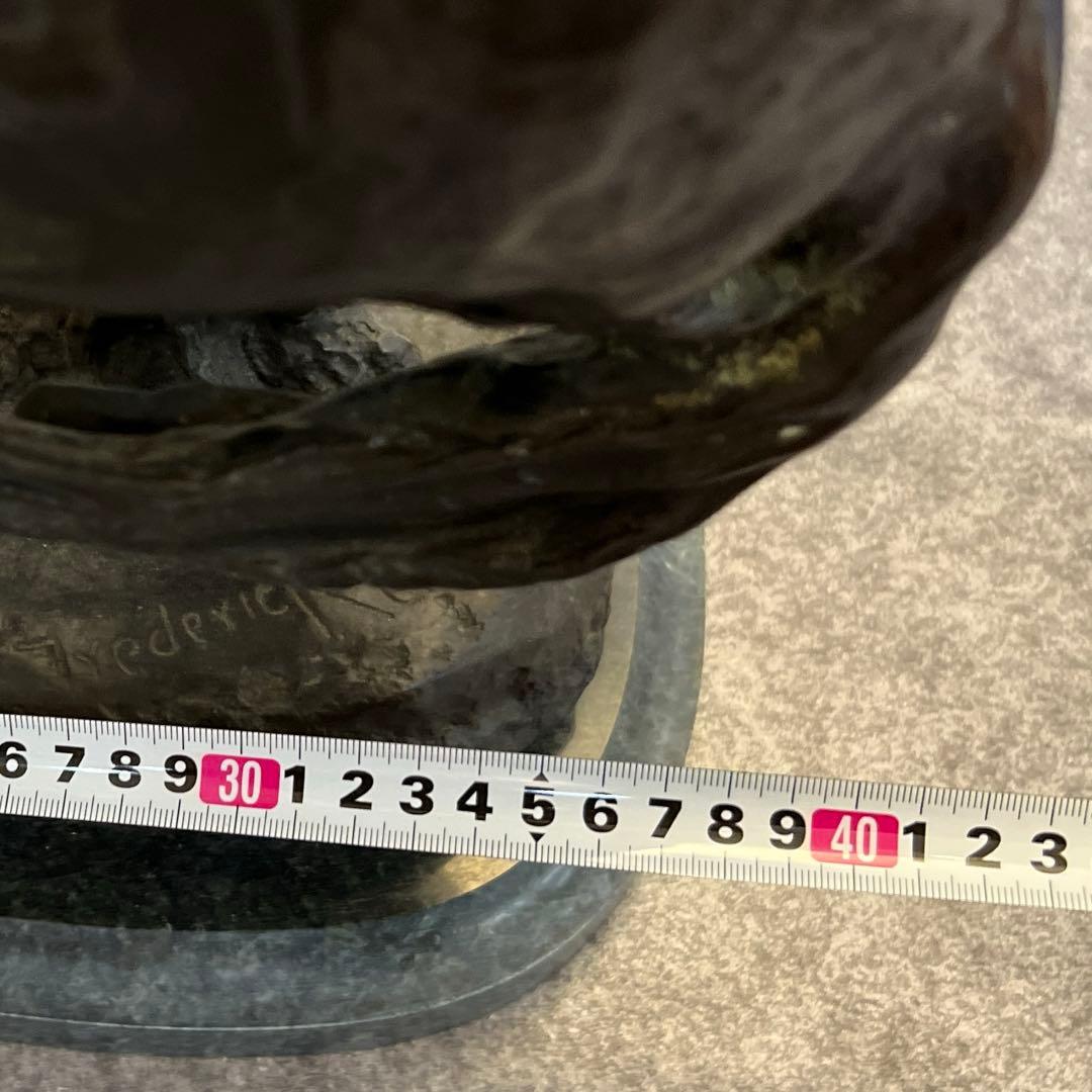 フランス　在銘　ブロンズ　ロデオ　32.2kg 高さ59㎝東な8-0106☆1F