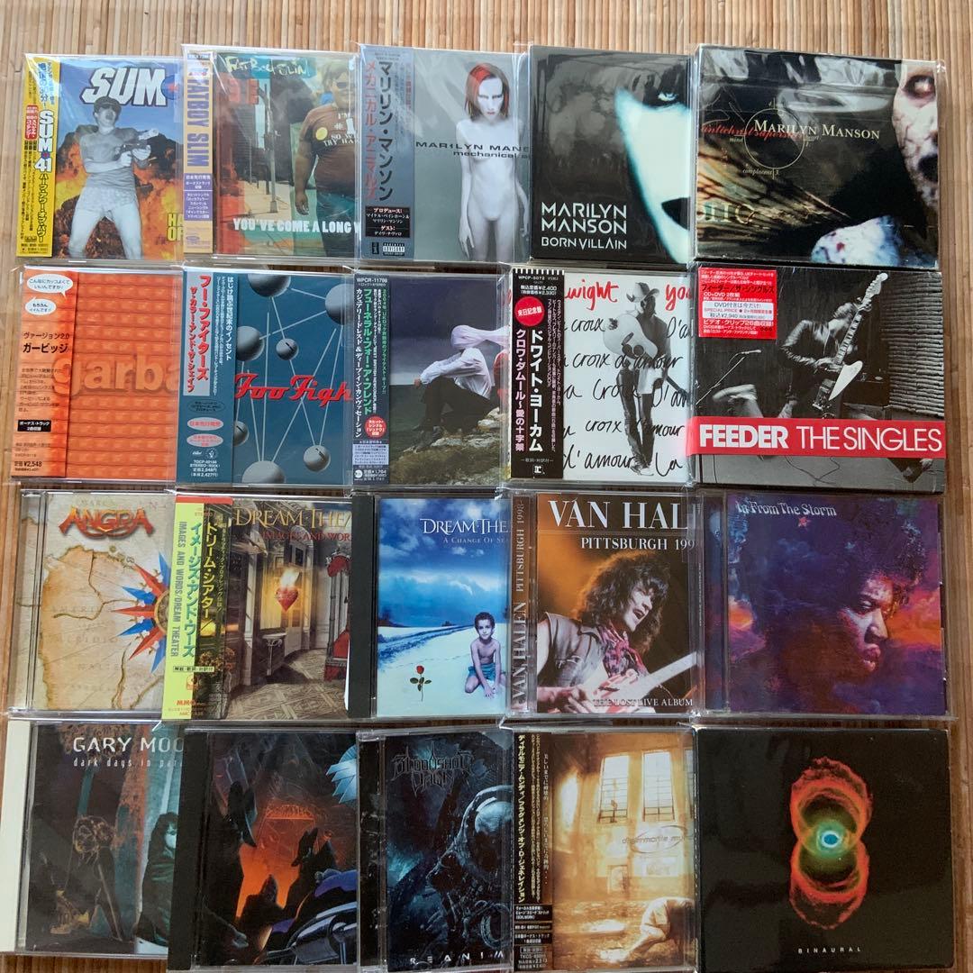 ハードロック、メタル パンクなどCD まとめて100枚以上セット