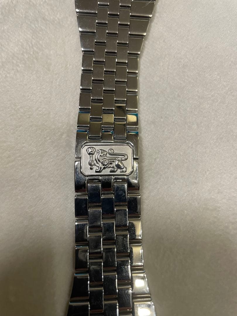 ice Link 多面時計 シルバー ブラック