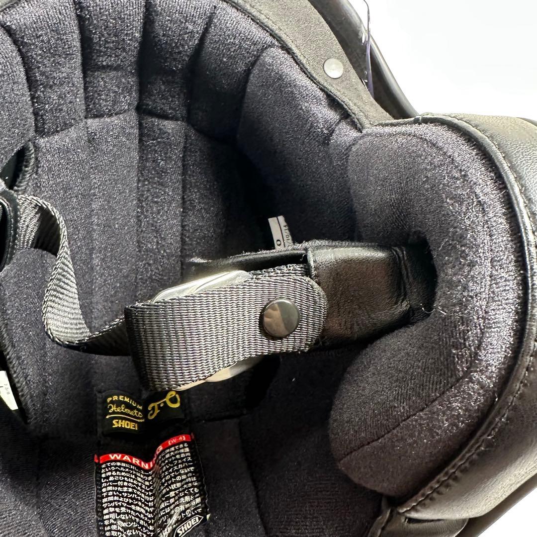 SHOEI JO マットブラック ジェットヘルメット Lサイズ 事故歴無し