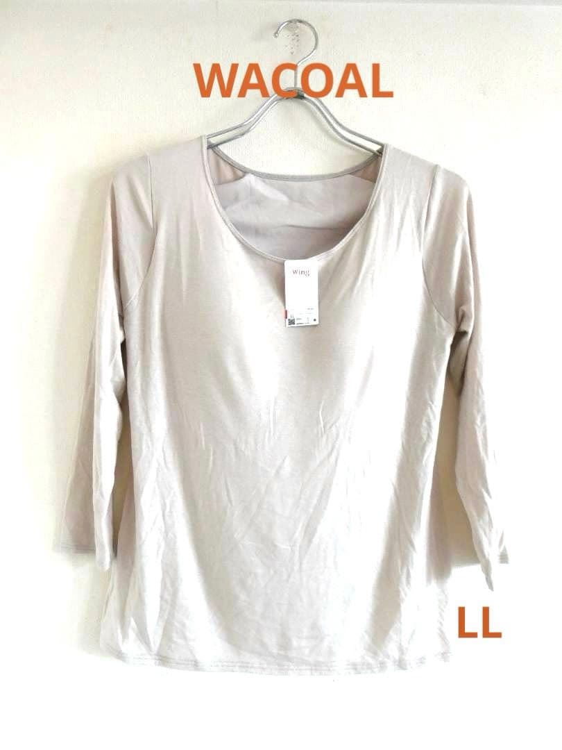 専用【ワコール】ウイング ラクしてキレイブラトップ 保温タイプカップ付きインナー