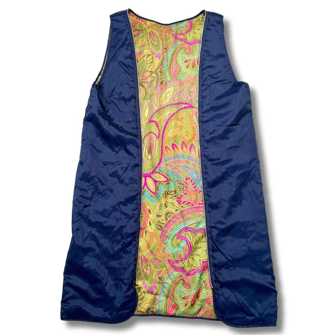 極美品✨レオナール トレンチコート デニム ライナー付 2way 総柄 金釦