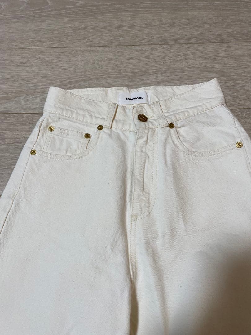 TOMWOOD CLAUDIA デニム ホワイト