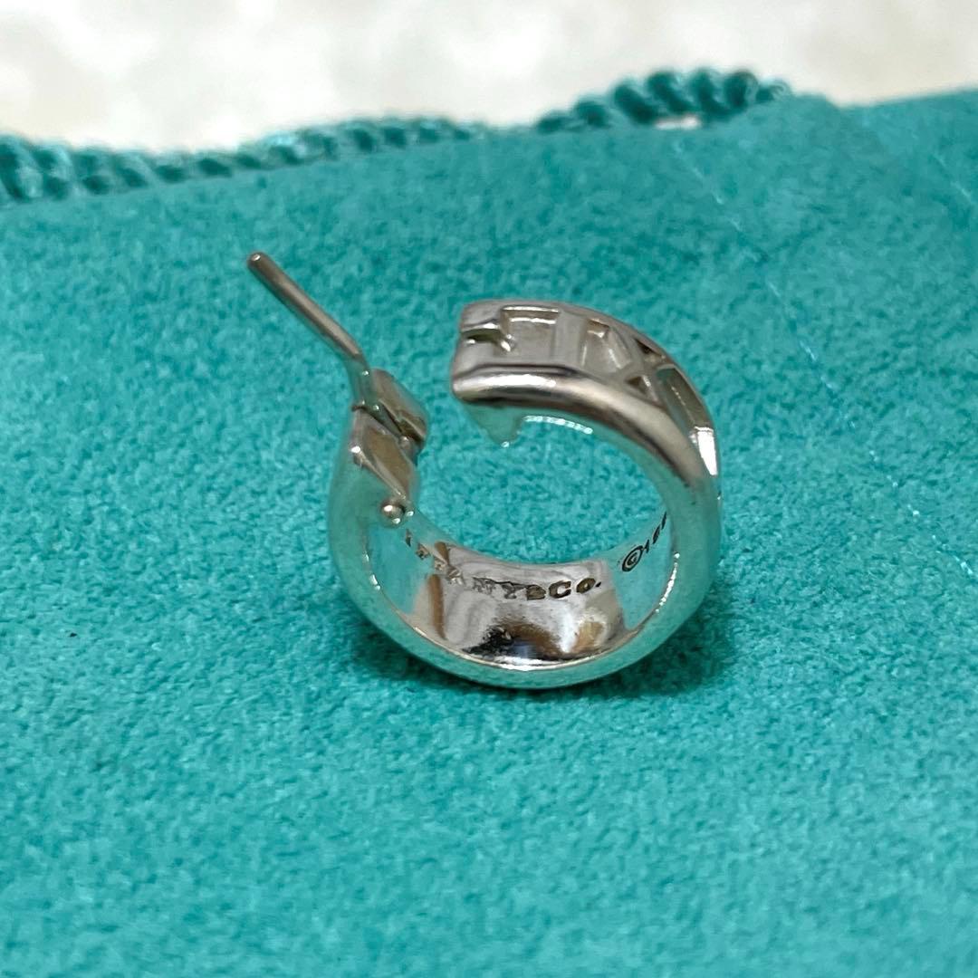 【極美品】ティファニー　アトラスフープピアス1995 片耳　メンズ/レディース