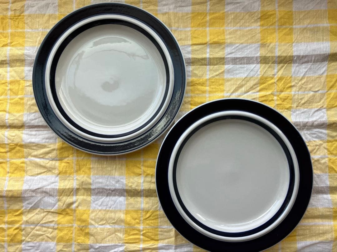 アラビア　アネモネ　25cm プレート　2枚