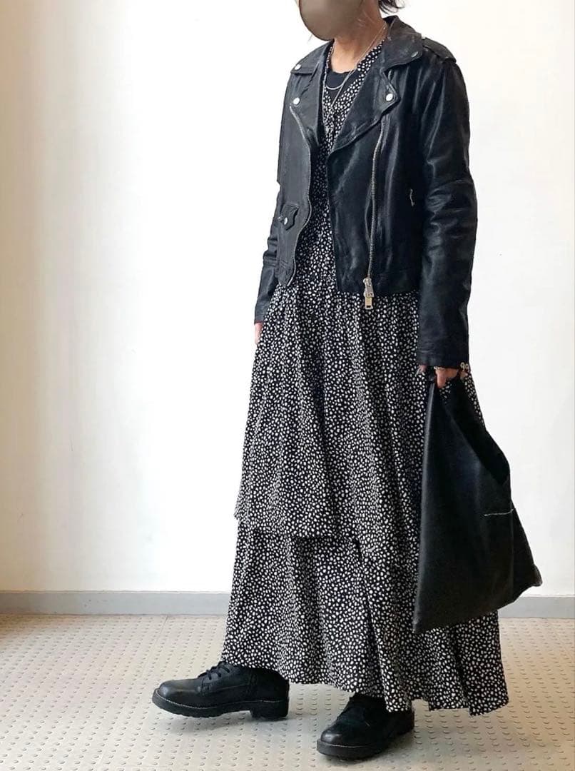 UN3D. アンスリード プリントアンサンブル シャツワンピース セットアップ