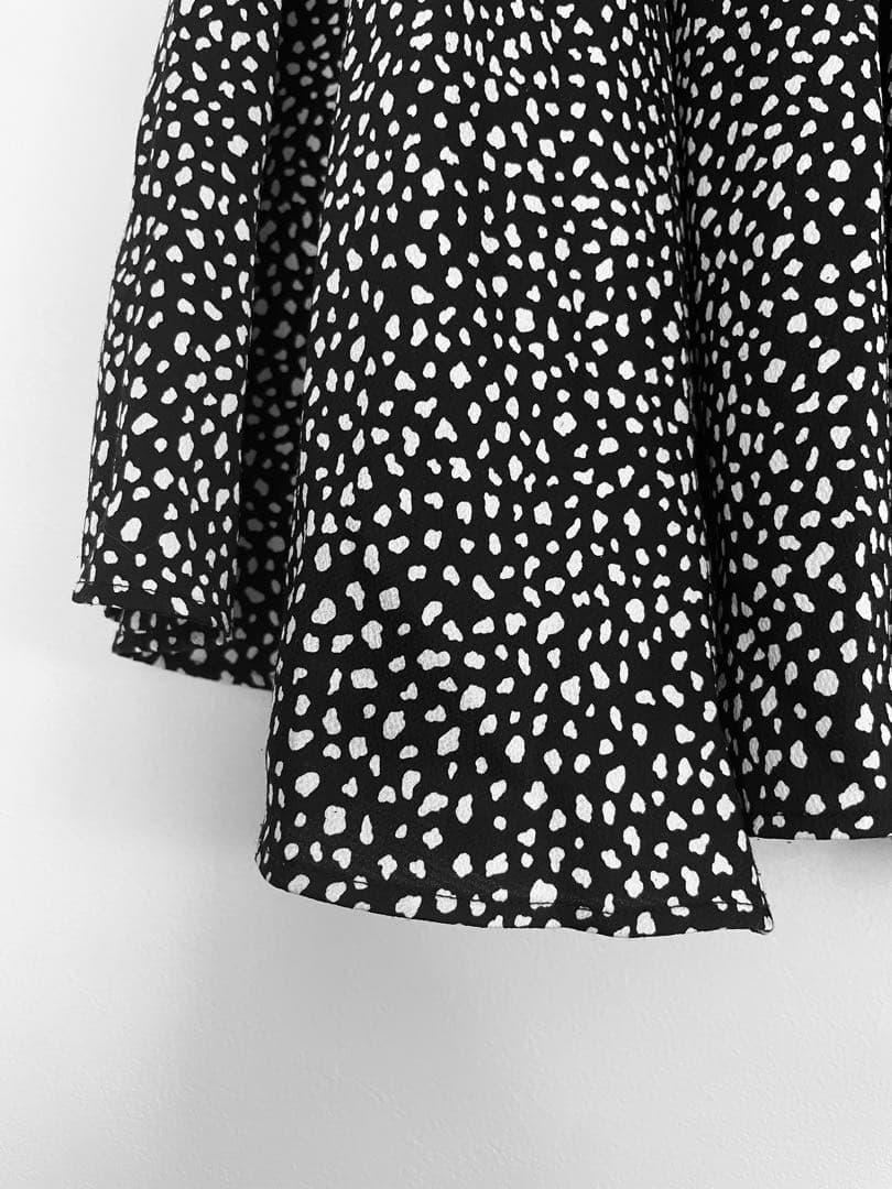 UN3D. アンスリード プリントアンサンブル シャツワンピース セットアップ