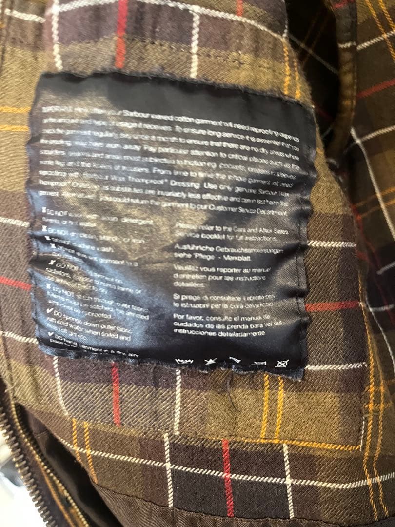 Barbour ビデイル CLASSIC BEDALE 36 オリーブ