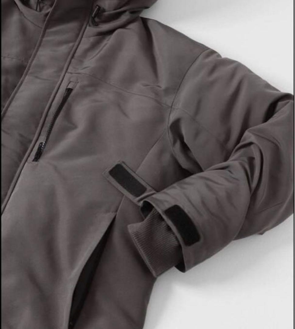 アーバンリサーチ サニーレーベル フーディーダウンジャケット ブラック