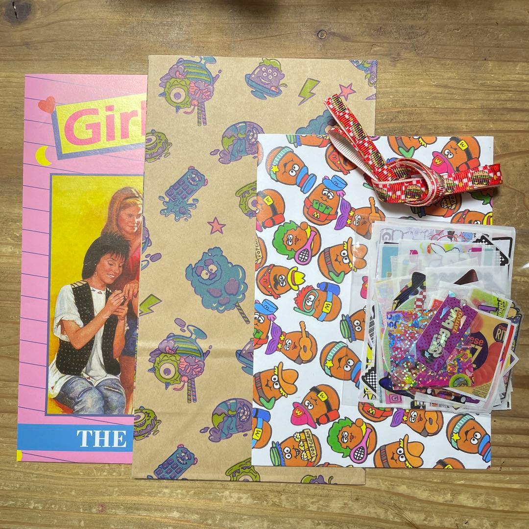 マスキングテープ PETテープ ステッカー セット アメキャラ フード D系