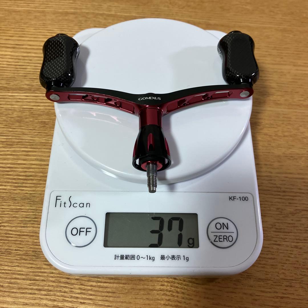 Noir　シマノ用　ゴメクサス　ダブルハンドル　カーボンノブ　 夢屋