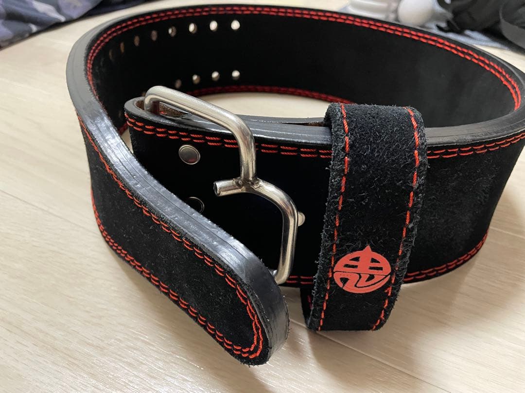 ONI（鬼）パワーベルト シングルピン Mサイズ相当 全長115cm IPF公認