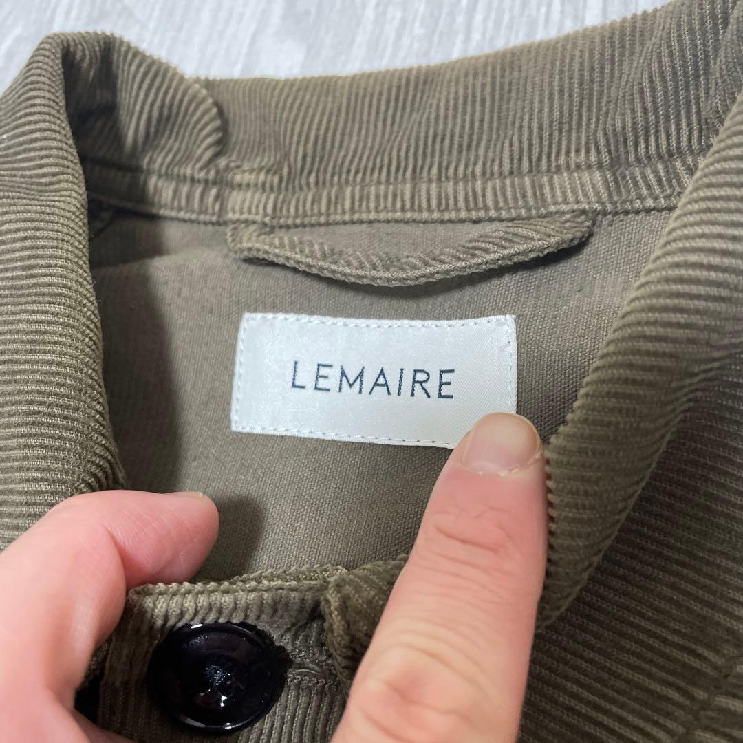 【良好】21AW 定価6.4万 LEMAIRE ルメール コーデュロイジャケット