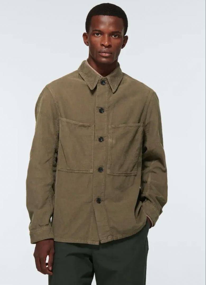 【良好】21AW 定価6.4万 LEMAIRE ルメール コーデュロイジャケット