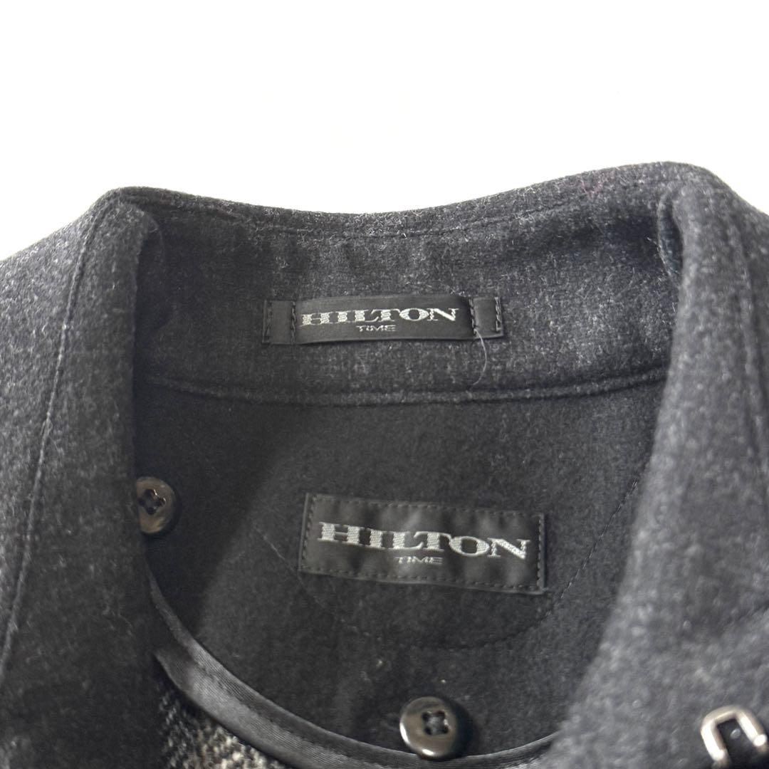 ハリスツイード ヒルトンタイム トレンチコート ライナー着脱可能 チェック柄