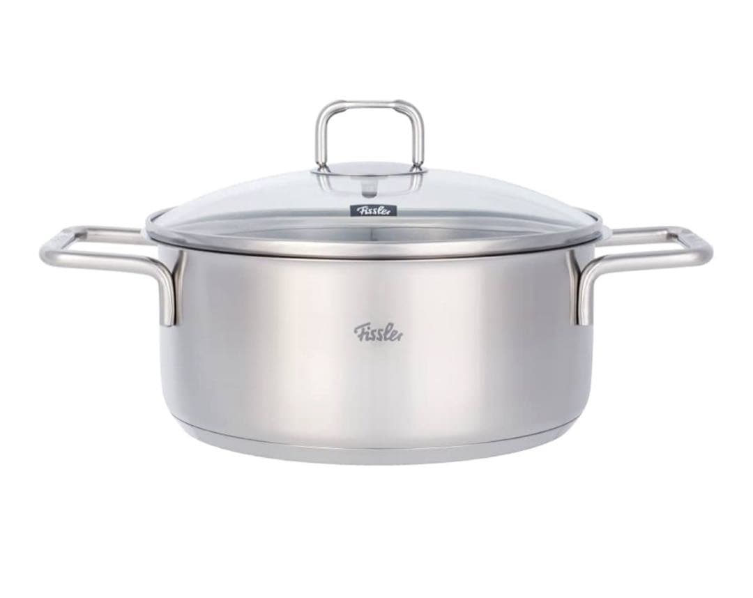 フィスラー (Fissler) 両手鍋 20cm シルバー