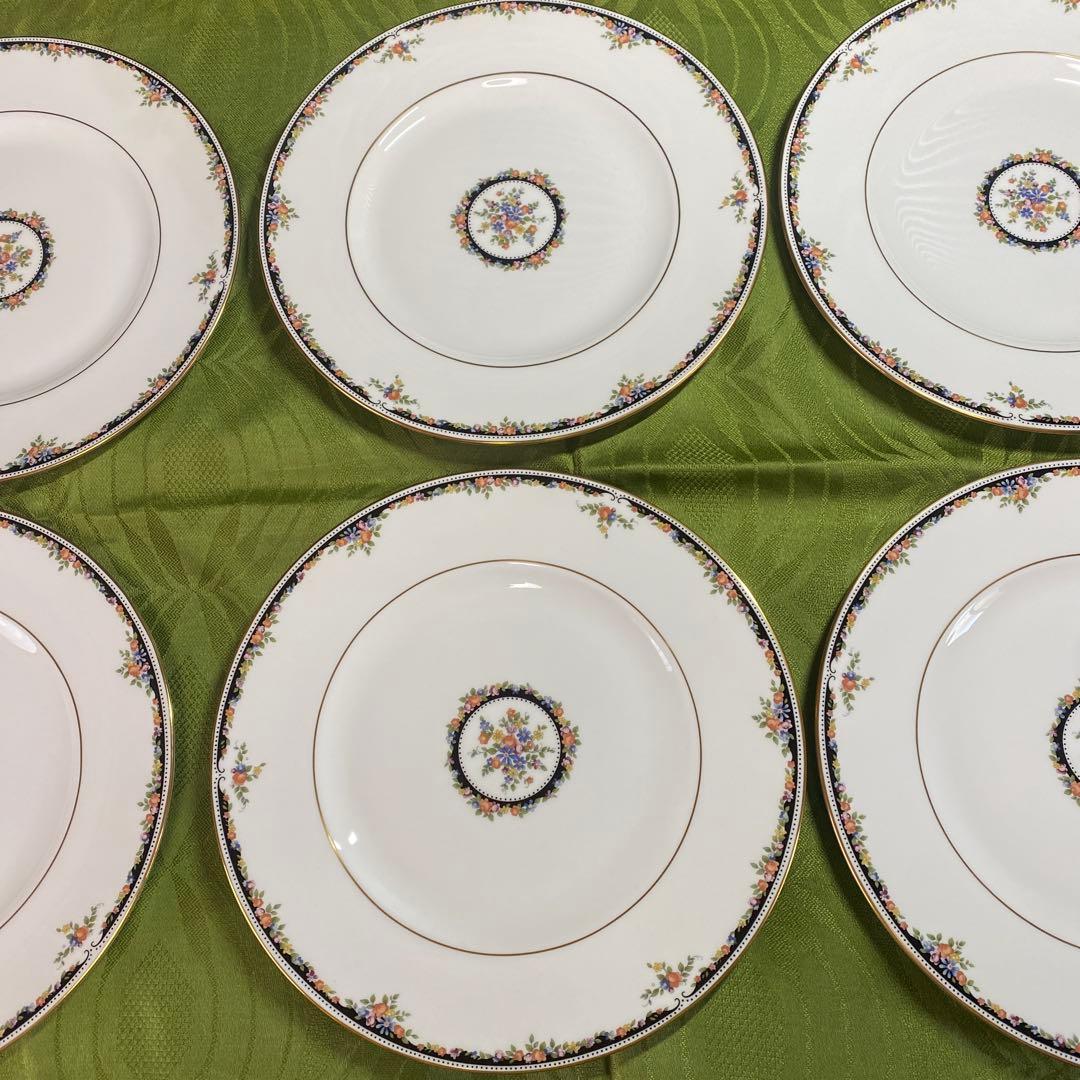  オズボーン 大皿27cm 6枚 廃盤