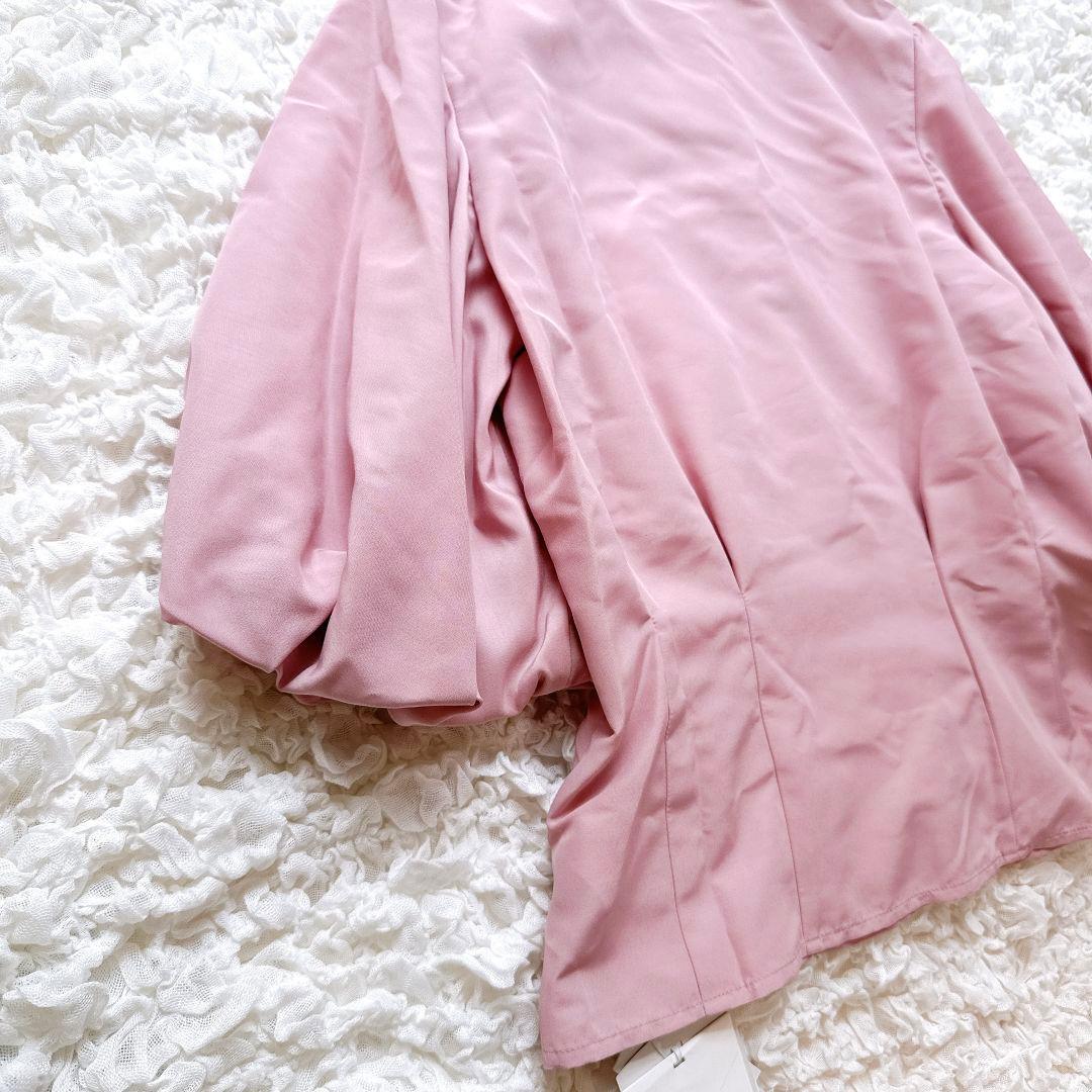 新品タグ付き♡CELFORD 衿ビジューブラウス バルーンスリーブ バンドカラー