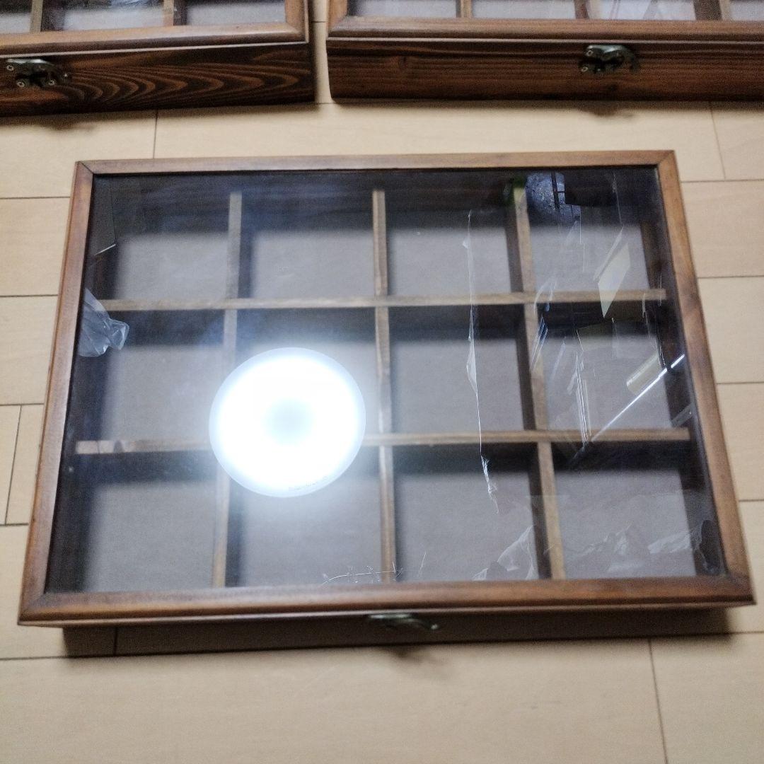 美品　アンティーク調　ディスプレイケース　5点セット　バラ売り可　送料無料