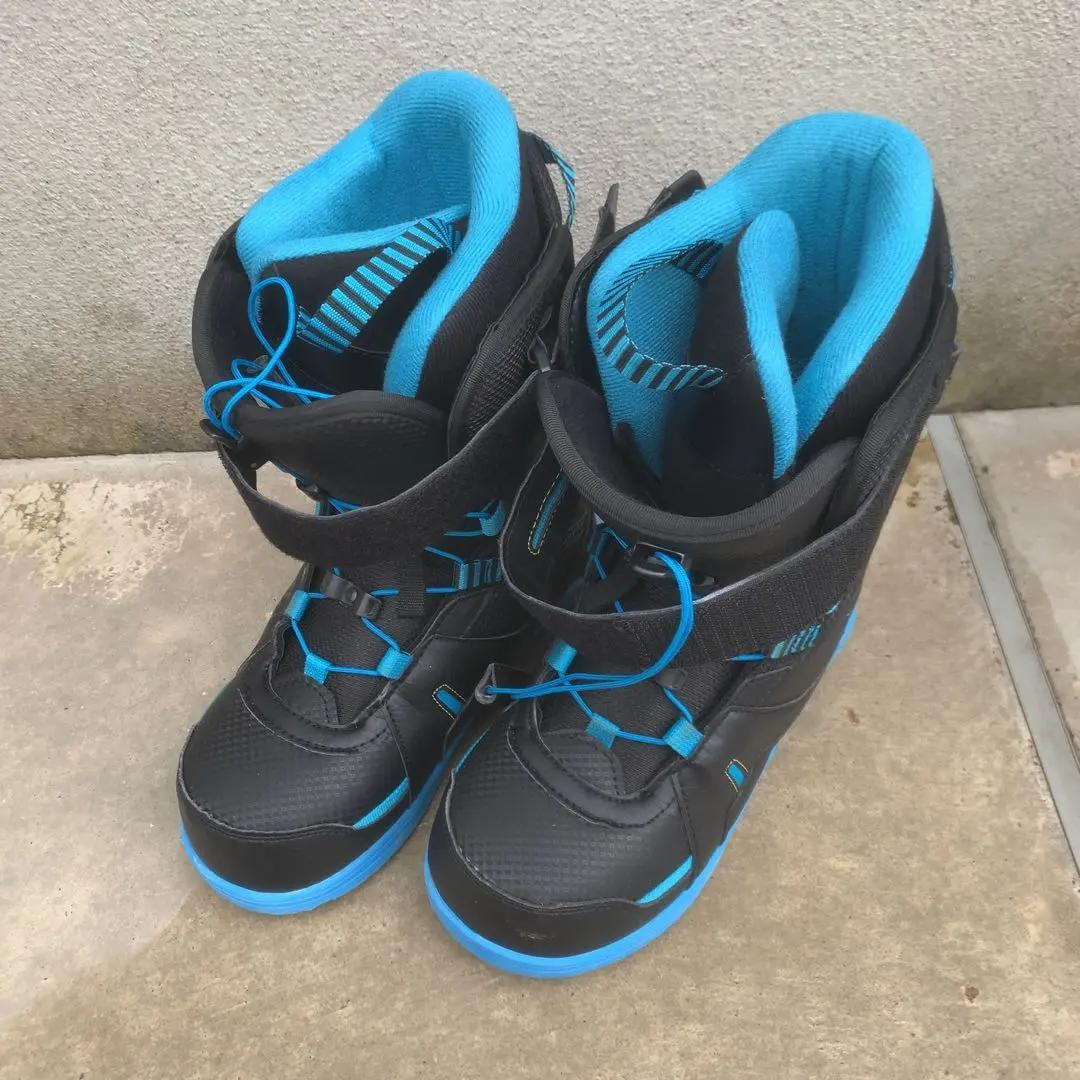 【三笠】スノーボードブーツ ブラック/ブルー