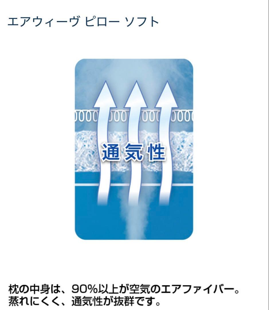 【新品未使用】エアウィーヴ ピローソフト / airweave