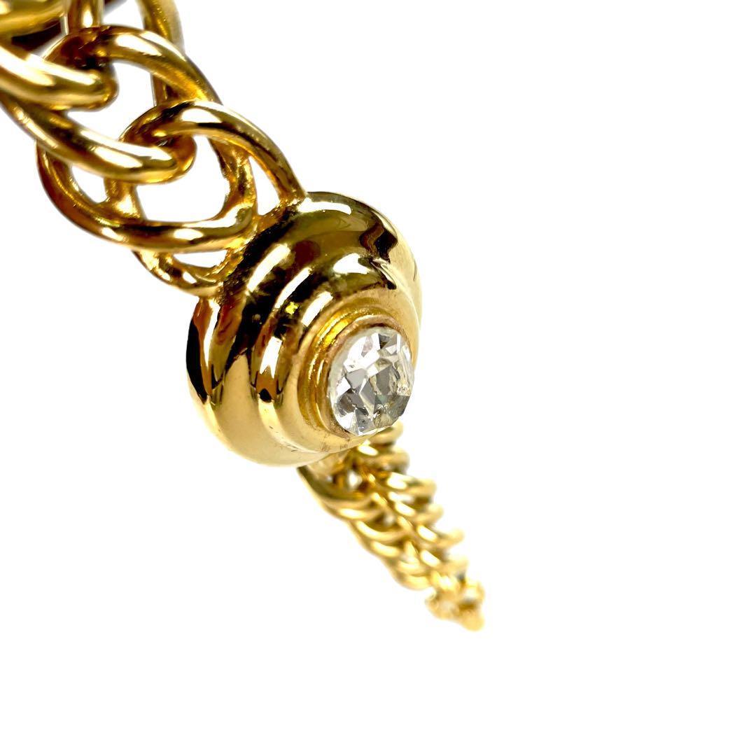 【圧倒的存在感】 GIVENCHY 90s ゴールド　ブレスレット 超大ぶり