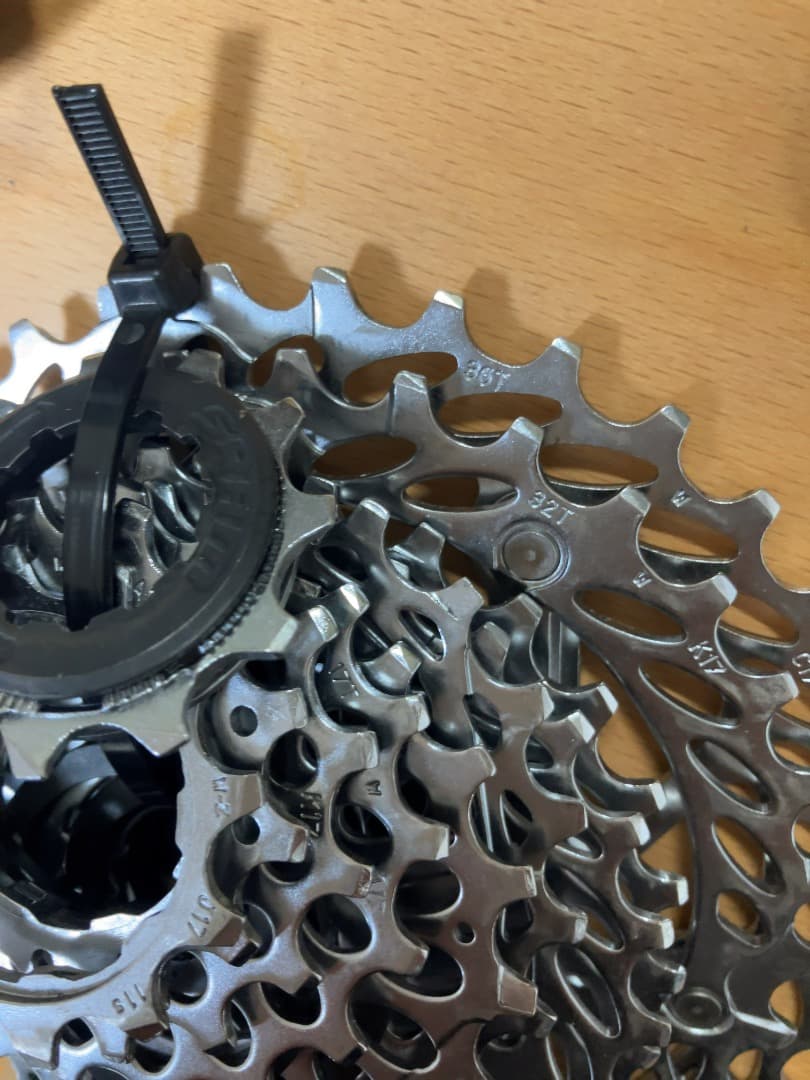 SRAM機械式11速クランク(170)、シフター(1x)、RD、スプロケセット