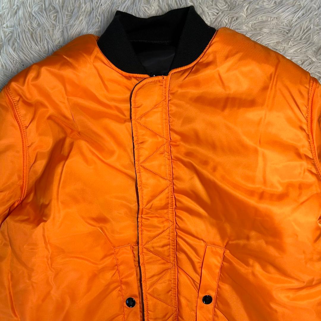 【美品】VALLEY APPAREL リバーシブル ma-1 ブラック　XL