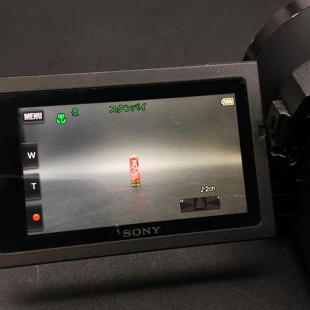 【動作確認済】SONY FDR-AX40 4Kビデオカメラ 本体 付属品有り