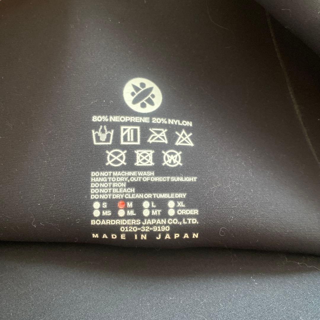 新品⭐️セミドライウエットスーツ　ロングチェストジップ M