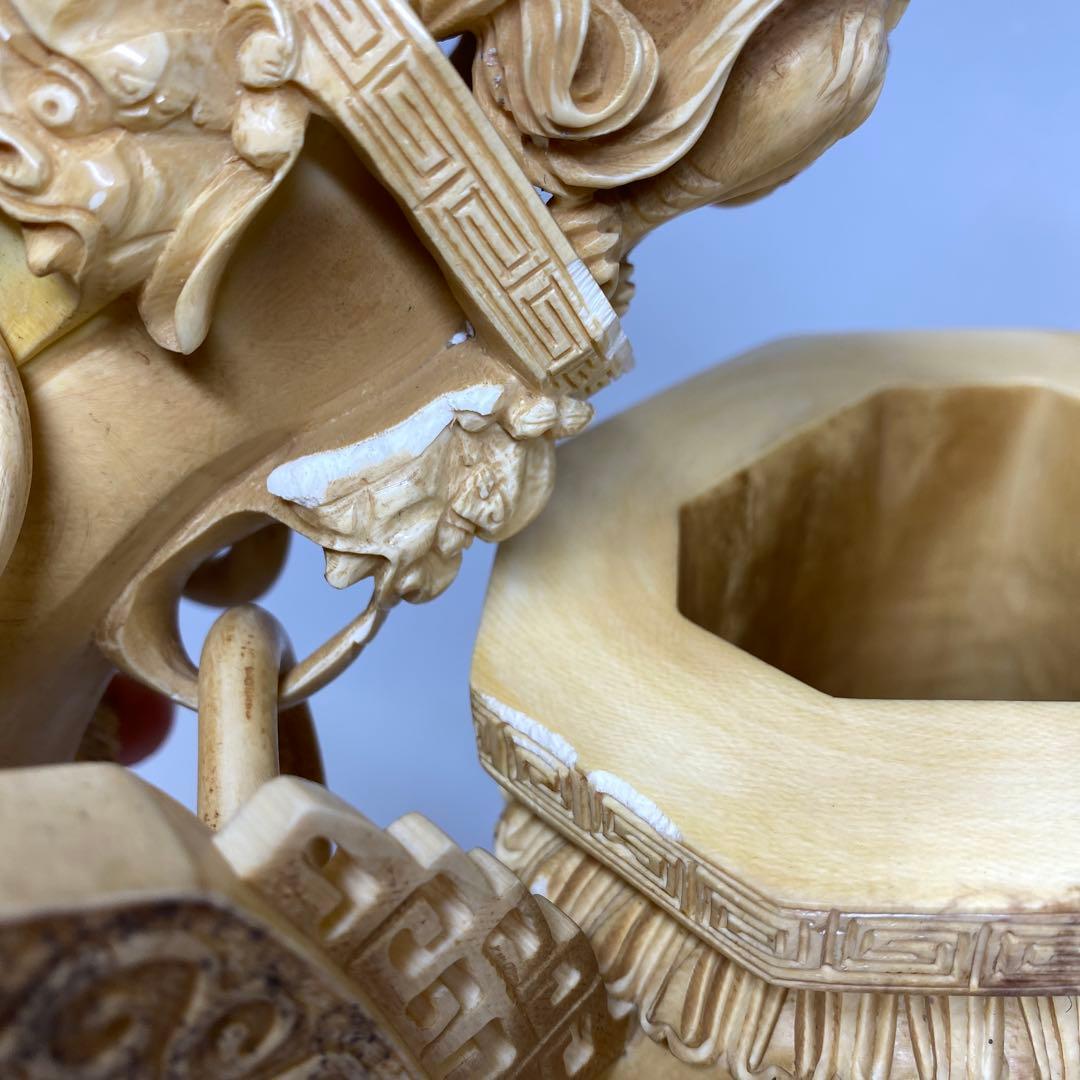 極上　特大　香炉　2514g 高さ約35㎝トカコ　東さ8-0208☆2F