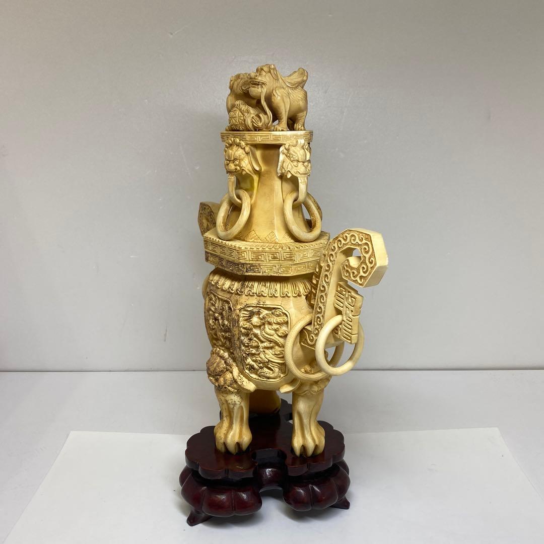 極上　特大　香炉　2514g 高さ約35㎝トカコ　東さ8-0208☆2F