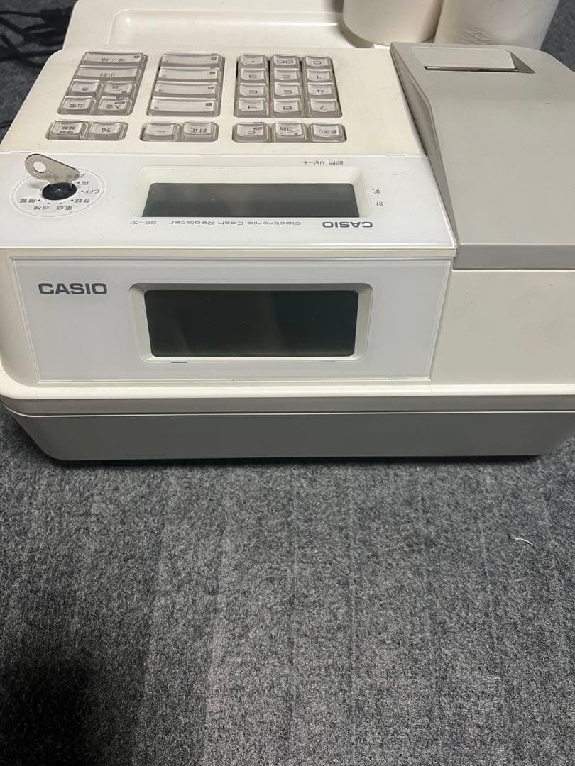 17ページ【動作確認済み】 CASIO 電子レジスター SE-G1 カシオ