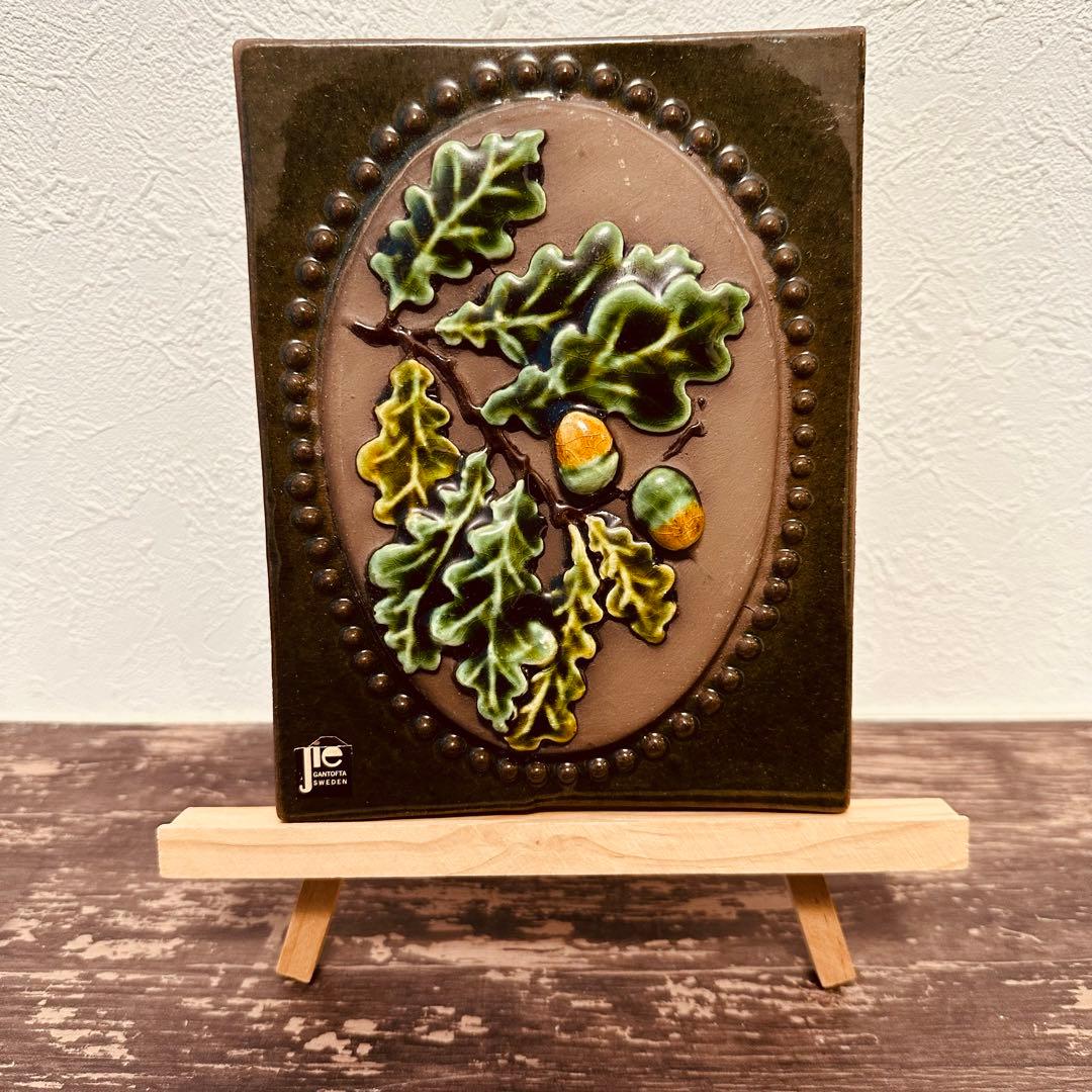 【Jie gantofta】陶板 どんぐり