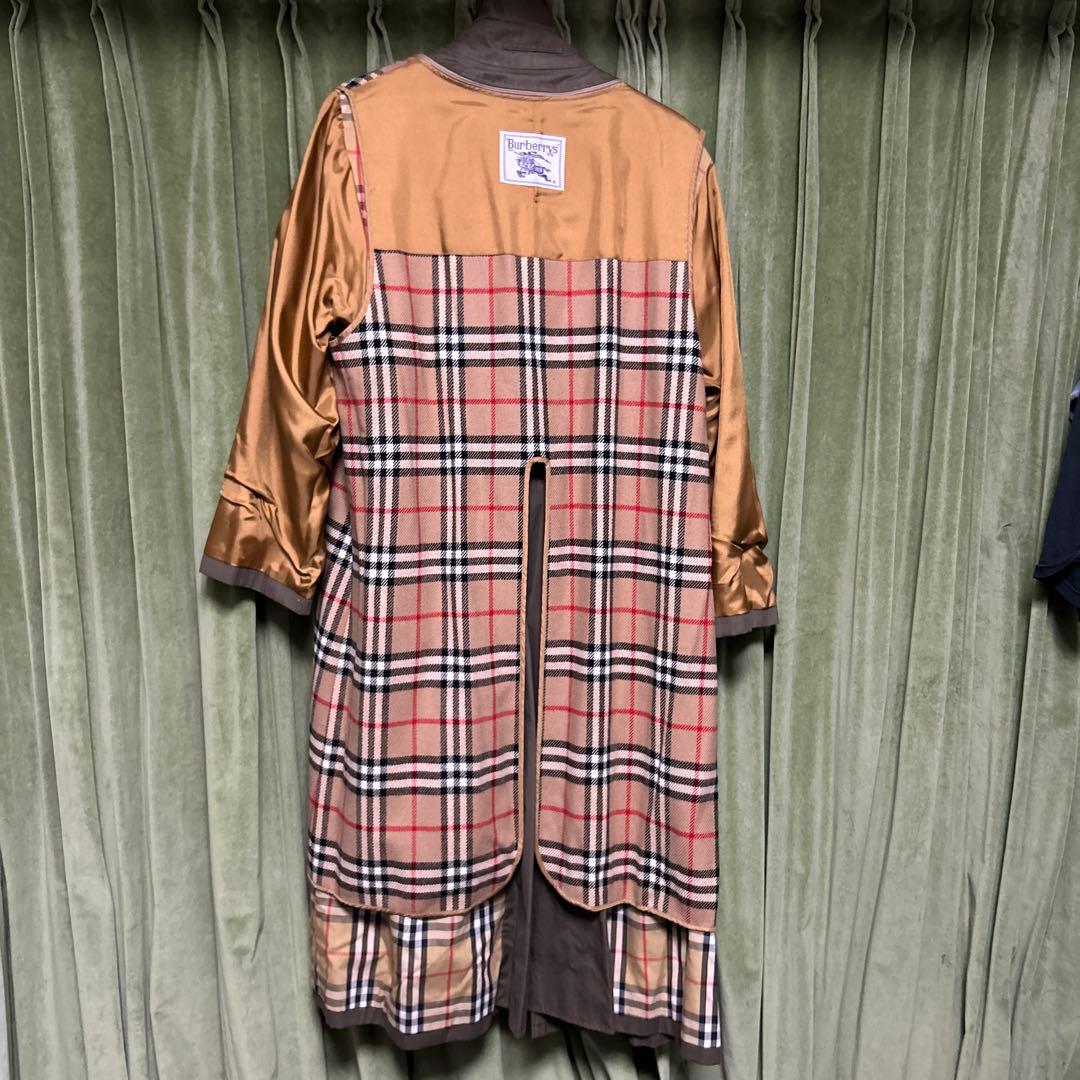 Burberry カーキライナー付きトレンチコート11Aノバチェック