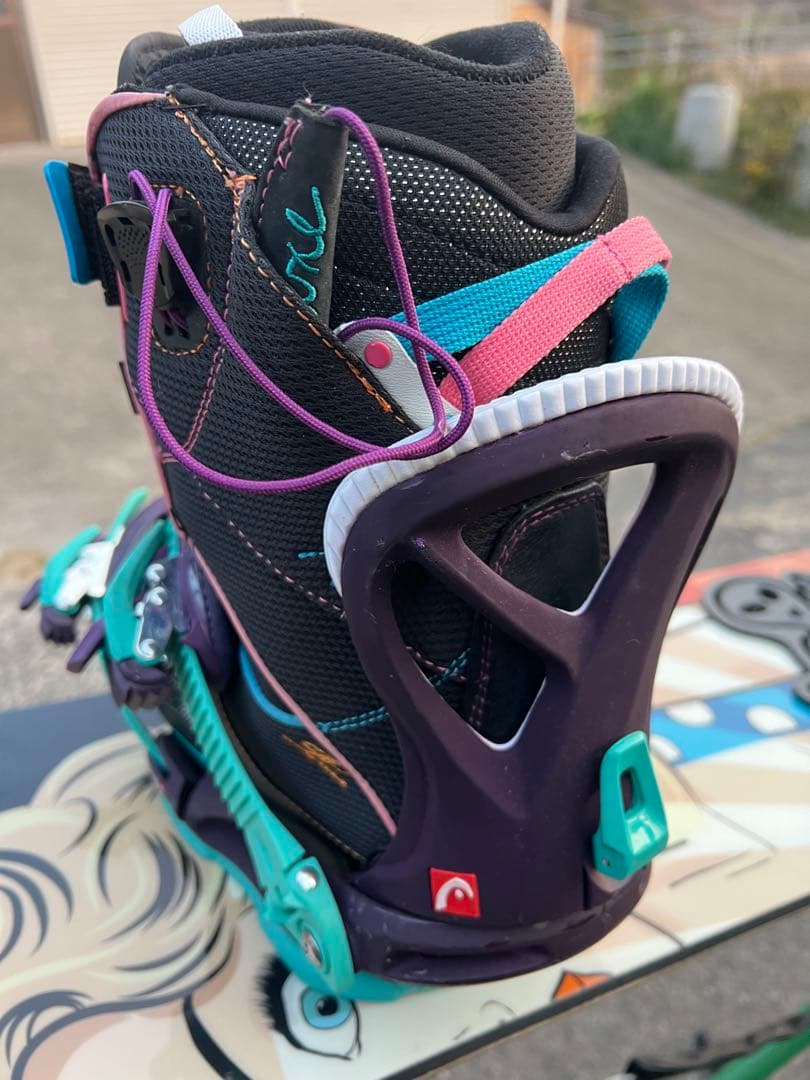 女性、グラトリに最適‼︎BOUNDの板とビンディング、ブーツのセット