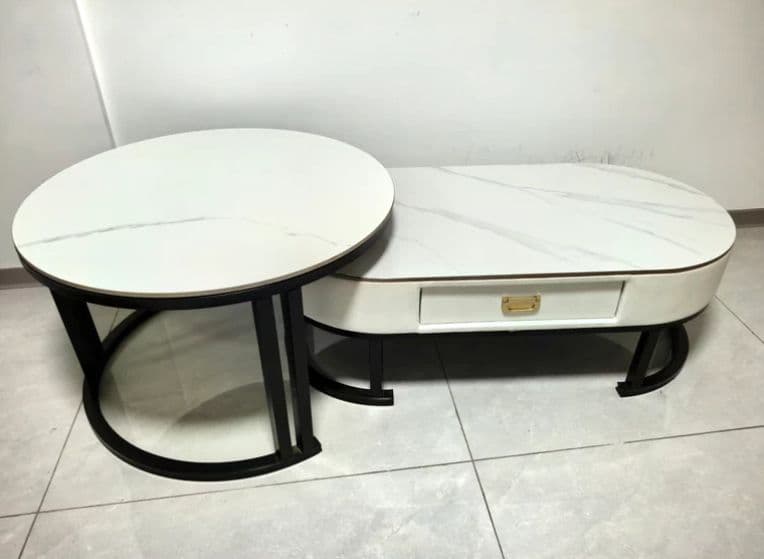 岩板テーブル リビング用軽奢現代スタイル