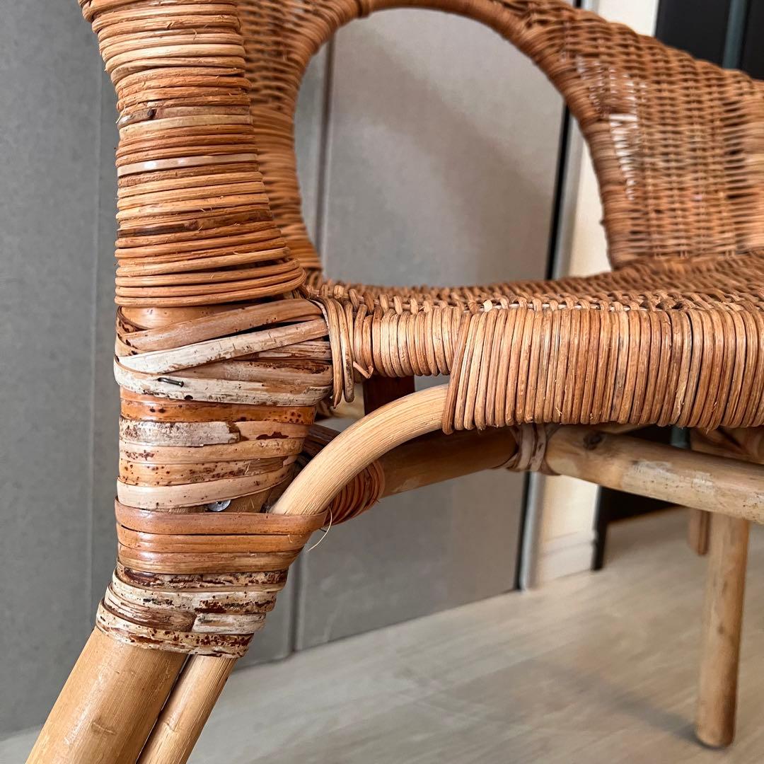 イケア　アーゲン　ラタンチェア　IKEA AGEN