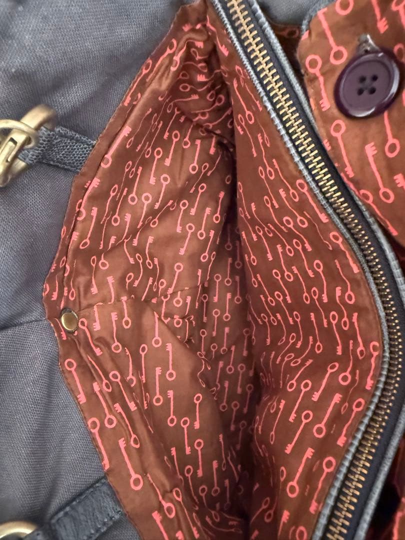 こ*る様 JAMIN PUECH ジャマンピエッシュ　花刺繍　トートバッグ　袋付