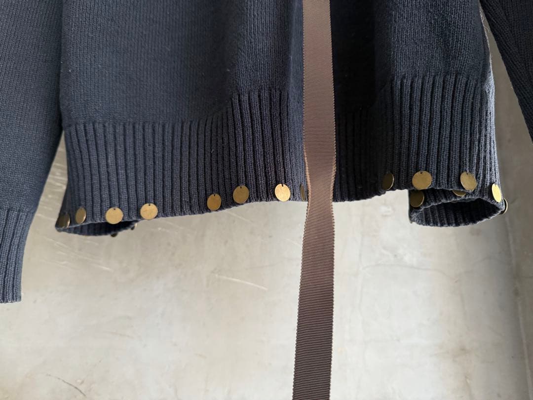 トップス Kolor 17SS Archive Side Belted Cardigan