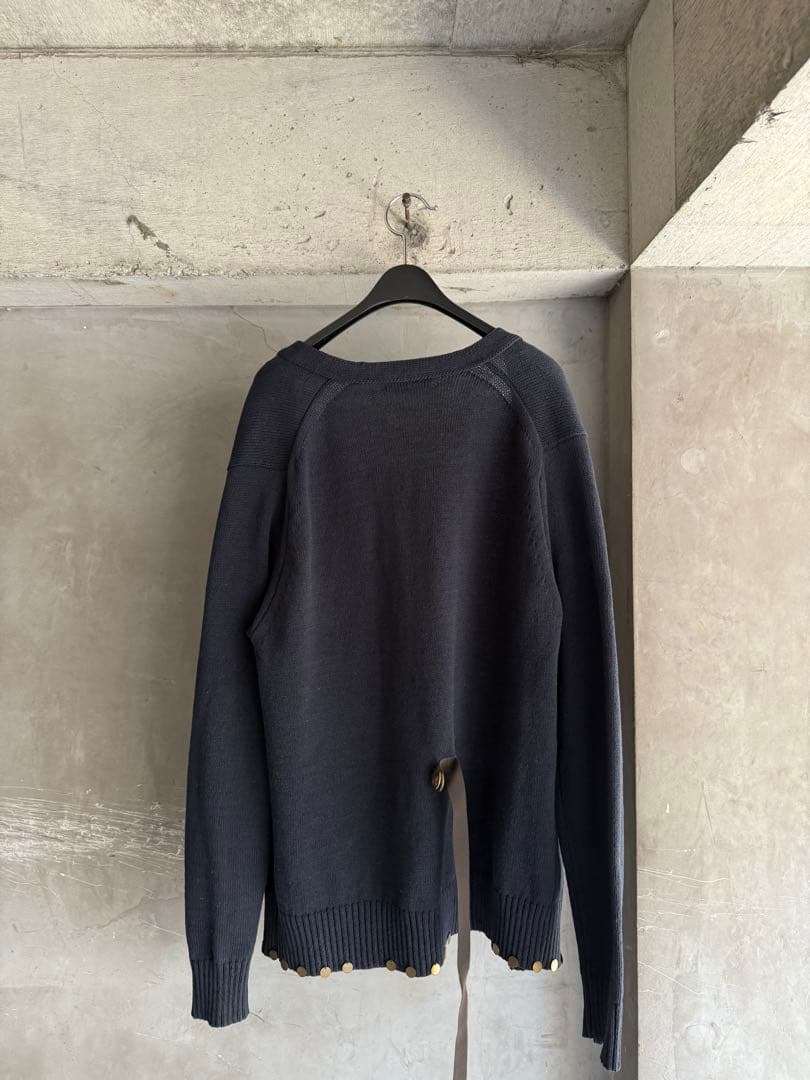 トップス Kolor 17SS Archive Side Belted Cardigan