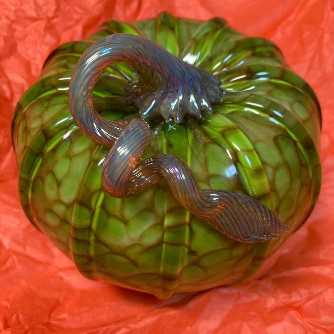 ガラス　パンプキン　超貴重品　ハロウィーン