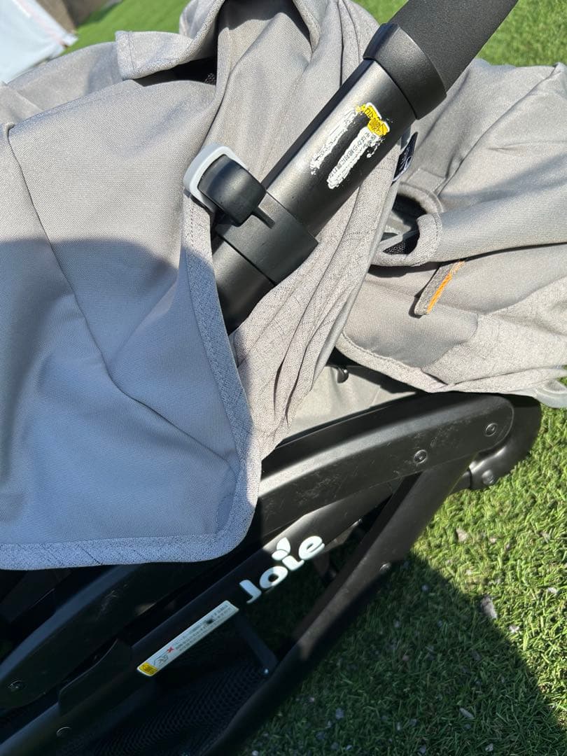 Joie 二人乗りベビーカー　グレー　折りたたみベビーカー