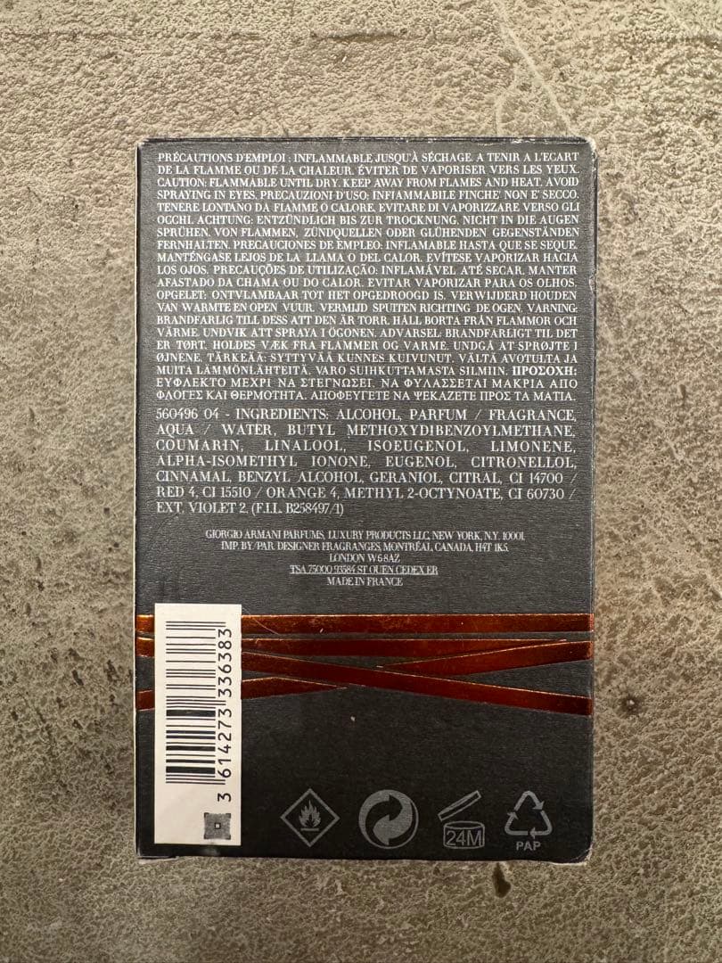 香水(男性用) Stronger With You Absolutely