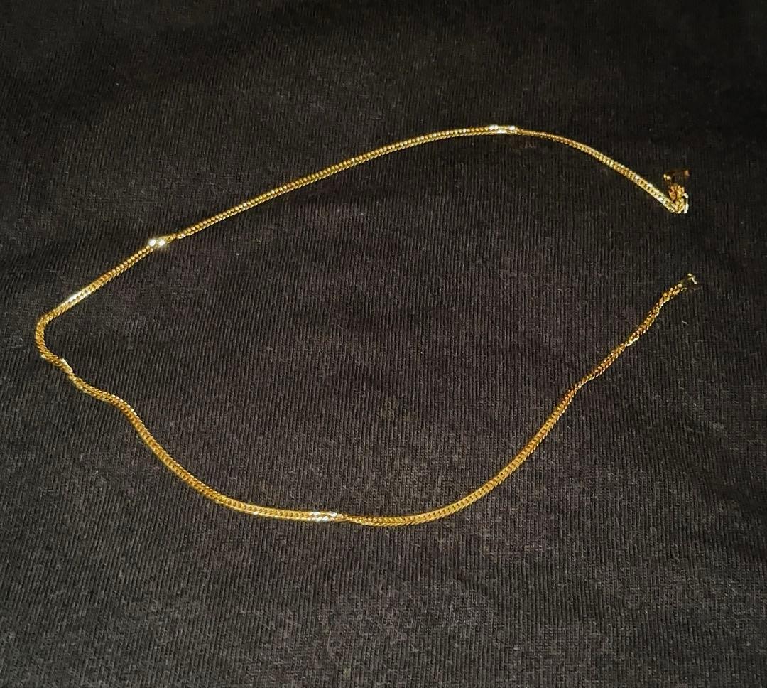 K18 6面ダブル 45cm 10.4g