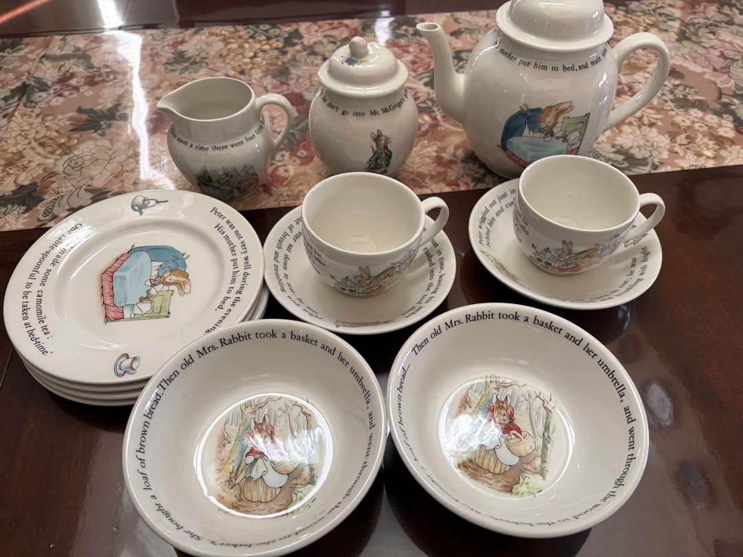 　ウェッジウッド ピーターラビット　食器セット