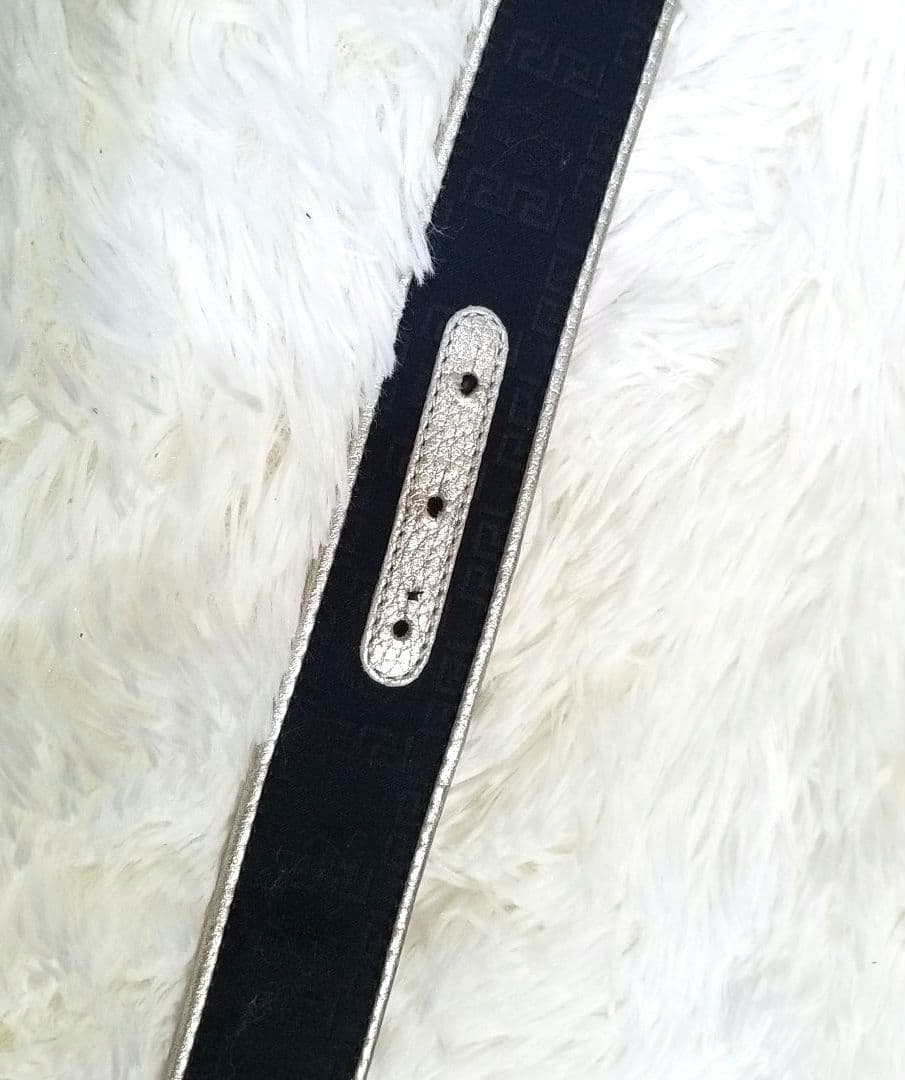 【極美品・希少】VERSACE ベルト レザー イタリア製 総柄 バックル 85