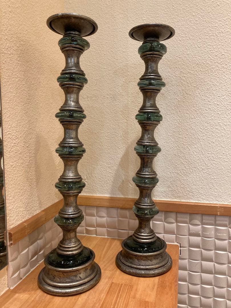 アンティーク　キャンドル立て　ローソク立て　キャンドルスタンド